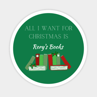 All I Want For Christmas Is Rory's Books Magnet